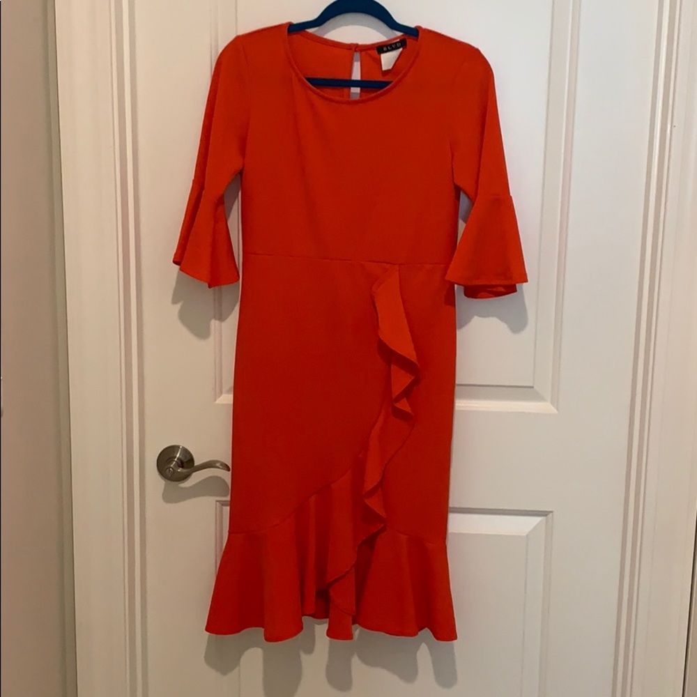 Orange/Red Dress
